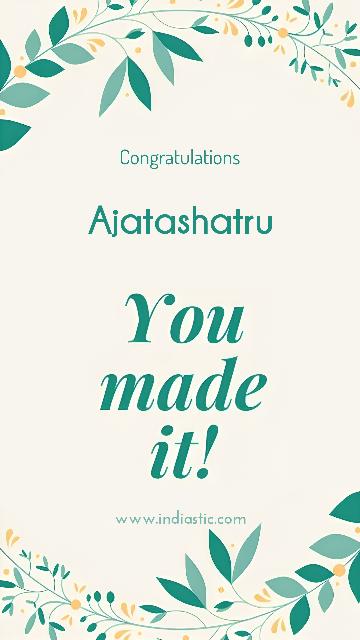 Ajatashatru Ajatashatru