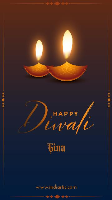 Gina Happy Diwali Image