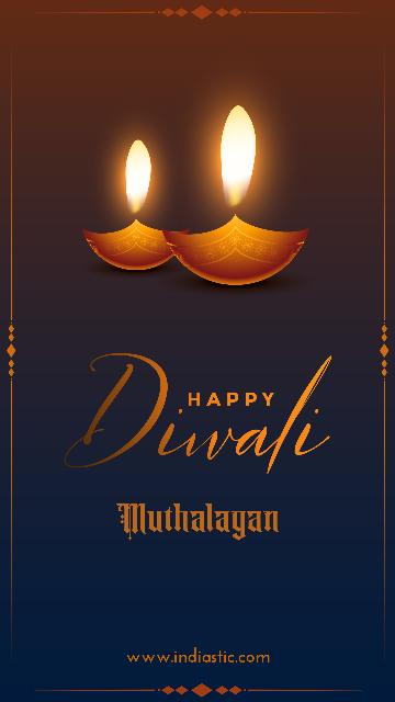 Muthalagan Happy Diwali Image