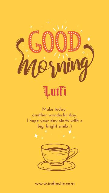 Lutfi good morning image