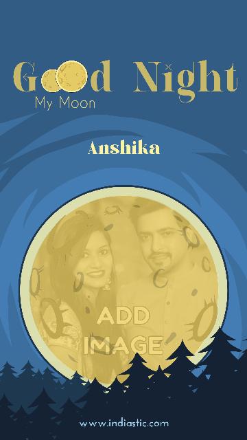Good night Anshika Goof night Anshika image