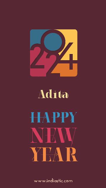 Happy New Year Adita 2024