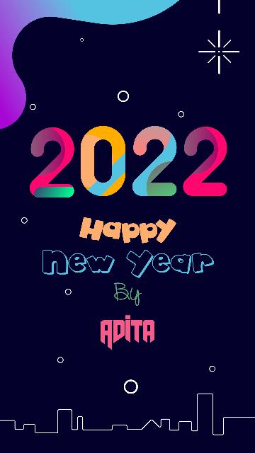 Happy new year Adita story image