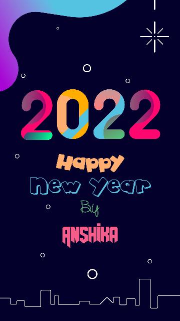 Happy new year Anshika story image Happy new year Anshika story image