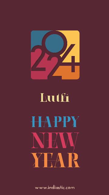 Happy New Year Lutfi 2024